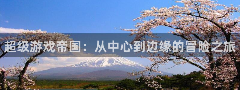 沐鸣娱乐2登录平台是什么：超级游戏帝国：从中心到边缘的冒险之旅