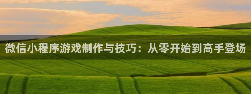 沐鸣娱乐2登录平台是什么：微信小程序游戏制作与技巧：从零开始到高手登场