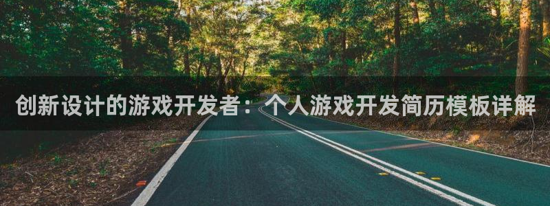 沐鸣娱乐2电脑版：创新设计的游戏开发者：个人游戏开发简历模板详解